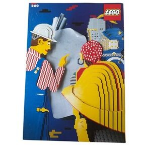 VINTAGE 1990‎ LEGO IDEA BOOK some used STICKERS Lego Systems